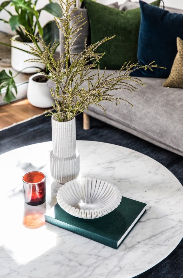 Gorgeous coffee table details